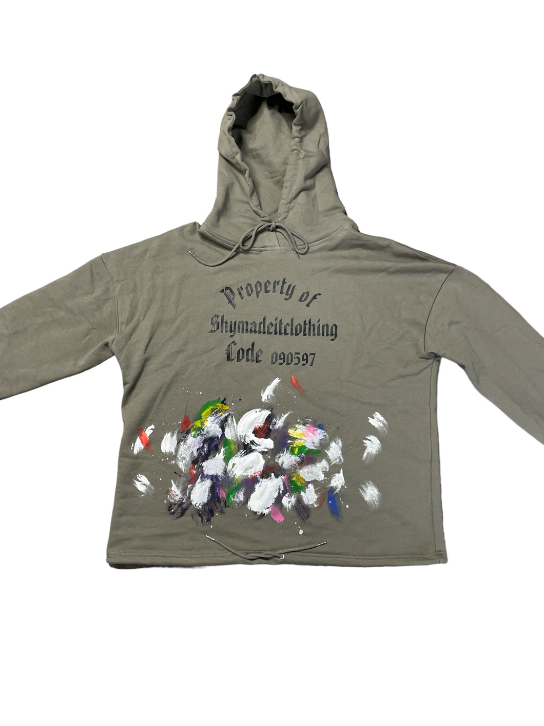 Paint Splatter Hoodies